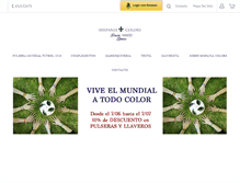 Tablet Screenshot of hispaniacolors.es
